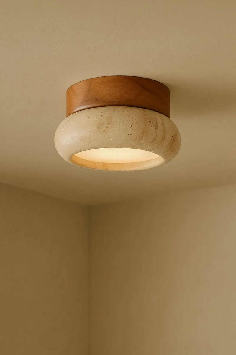 Eryvin Vägglampa 15 cm Rund - Ek Beige - Belysning - Inomhusbelysning & lampor - Vägglampor & väggbelysning