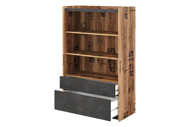 Evorana Möbelset För Sovrum - Brun/Mörkgrå - Möbler - Sovrum - Möbelset för sovrum