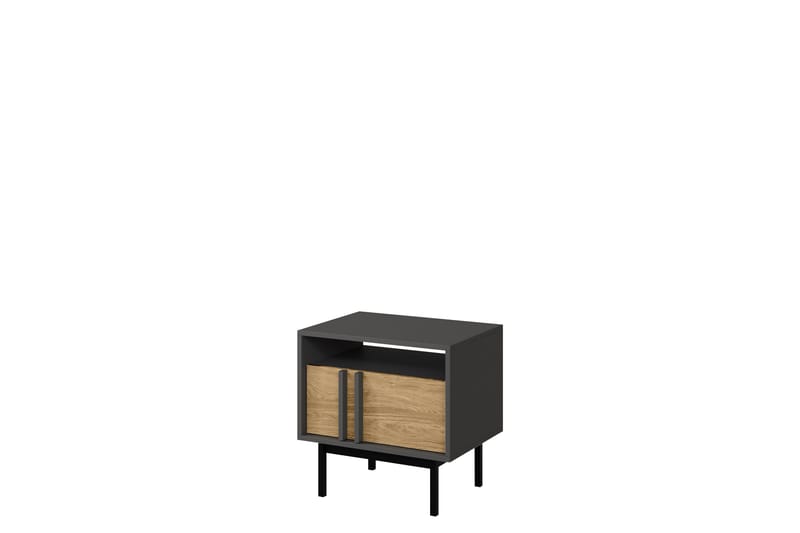 Farshian Sängbord 53 cm - Grå/Brun - Möbler - Sovrum - Sängbord