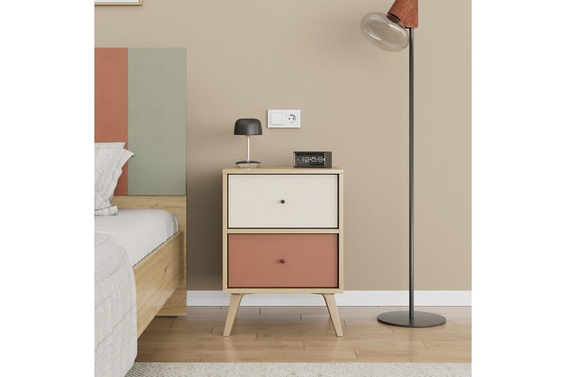 Felyra Sängbord 44 cm - Multifärgad - Möbler - Sovrum - Sängbord