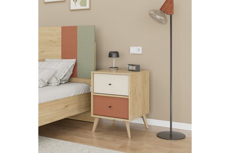 Felyra Sängbord 44 cm - Multifärgad - Möbler - Sovrum - Sängbord