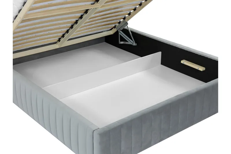 Flanna Sängram 140x200 cm - Brun - Möbler - Sovrum - Sängram & sängstomme