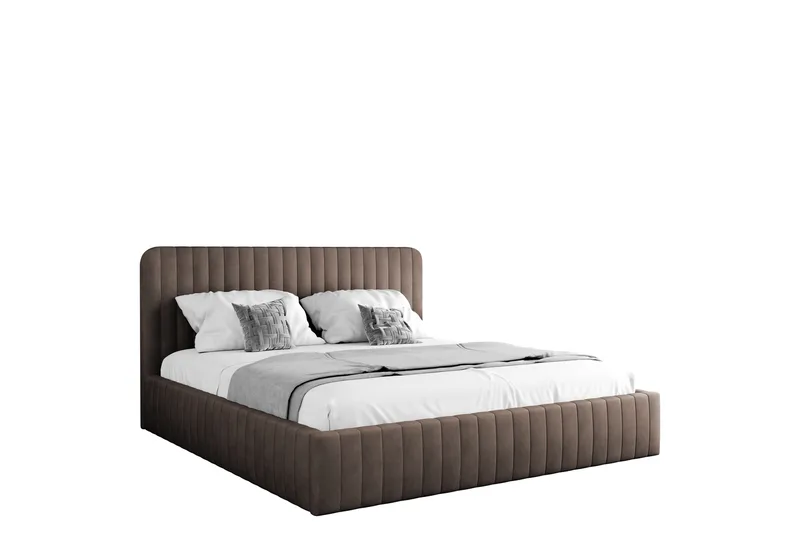 Flanna Sängram 140x200 cm, Brun