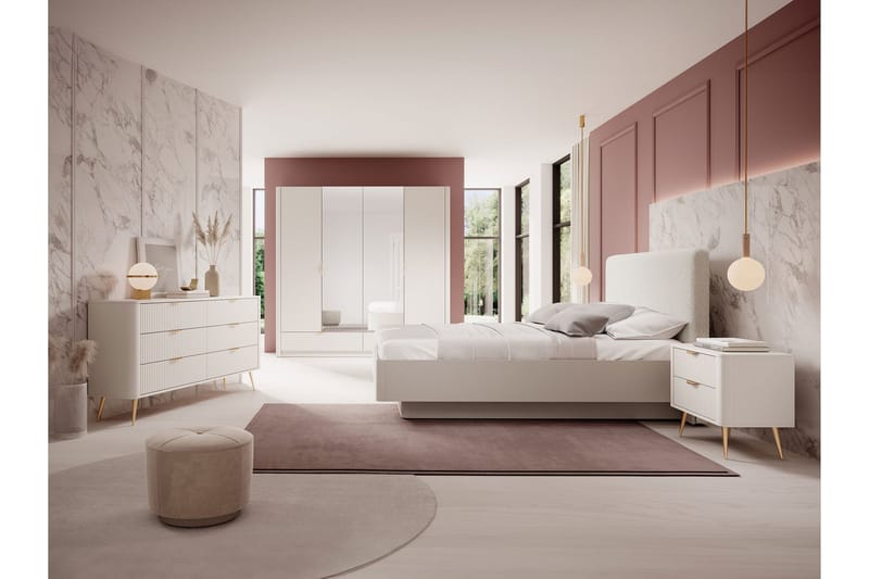 Forba Möbelset För Sovrum - Beige - Möbler - Sovrum - Möbelset för sovrum