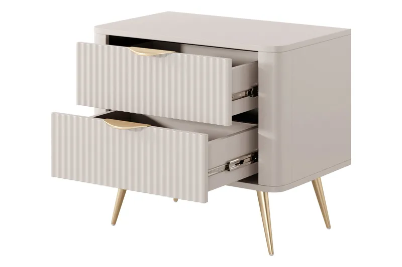 Forba Sängbord 64 cm - Beige - Möbler - Sovrum - Sängbord