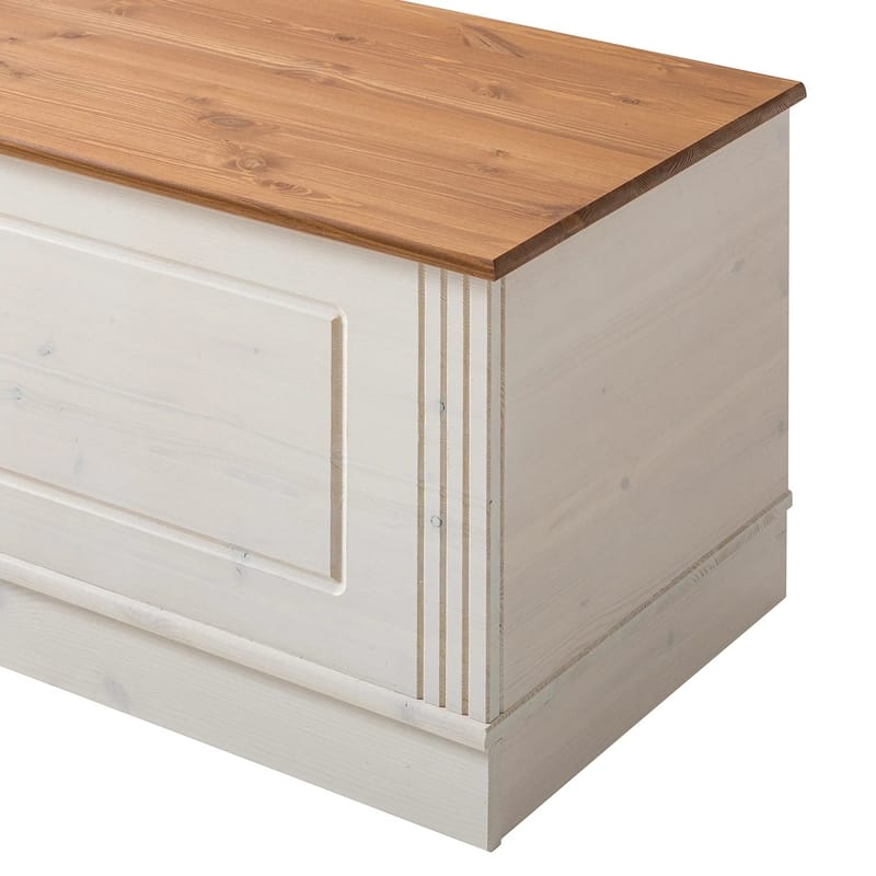 Anita Förvaringskista 80 cm - Vit/Honung - Möbler - Sovrum - Förvaring sovrum - Sängkista