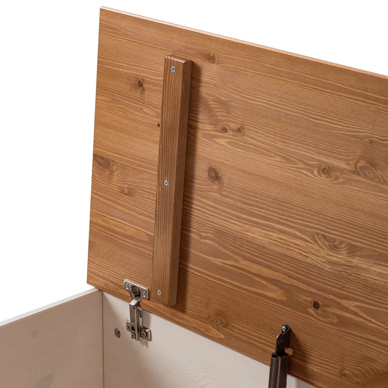 Anita Förvaringskista 80 cm - Vit/Honung - Möbler - Sovrum - Förvaring sovrum - Sängkista