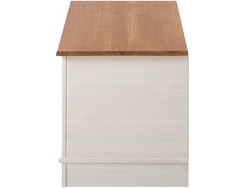 Anita Förvaringskista 80 cm - Vit/Honung - Möbler - Sovrum - Förvaring sovrum - Sängkista