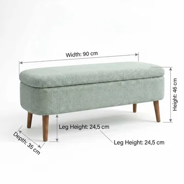 Armenia Sängkista 90 cm - Möbler - Sovrum - Förvaring sovrum - Sängkista