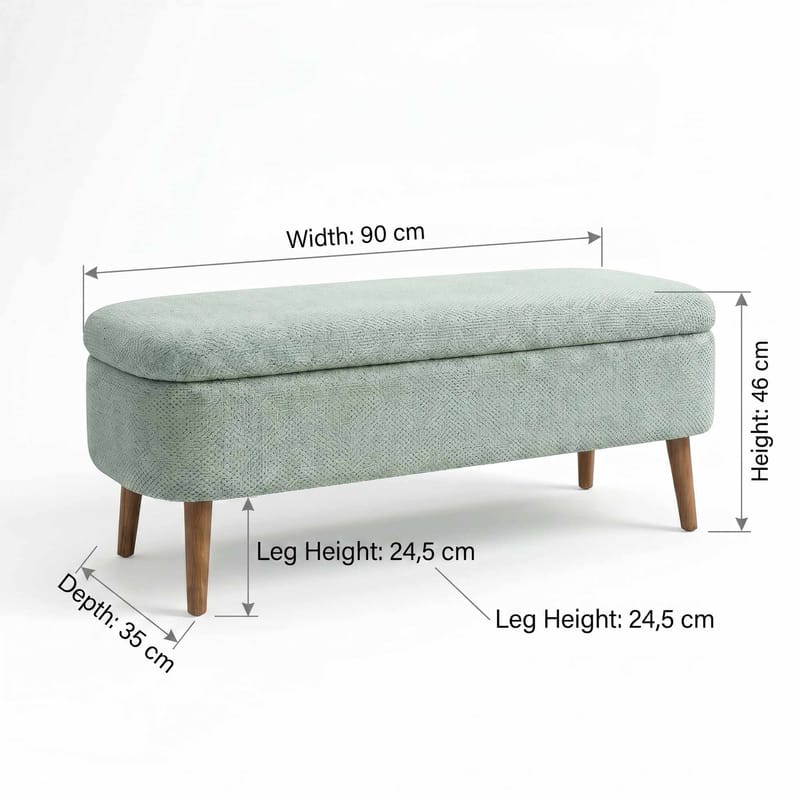 Armenia Sängkista 90 cm - Möbler - Sovrum - Förvaring sovrum - Sängkista