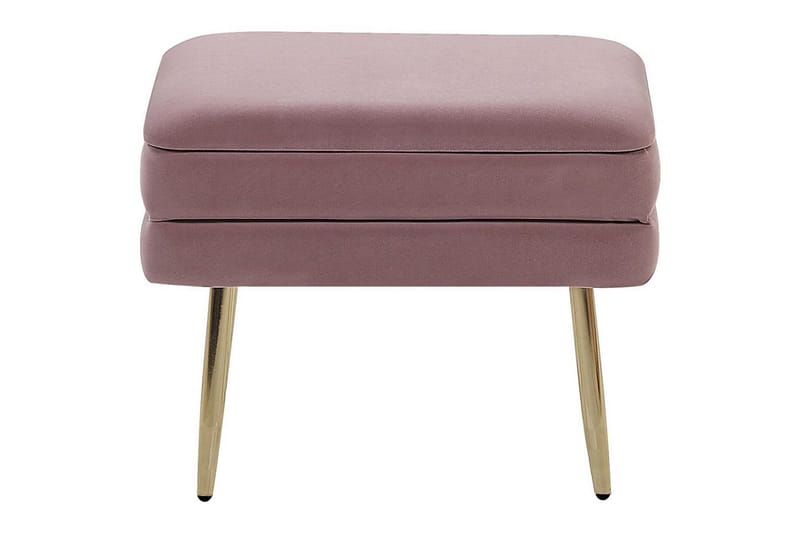 Förvaringsbänk Odessa Rosa/guld - Rosa/guld - Möbler - Sovrum - Förvaring sovrum - Sängkista