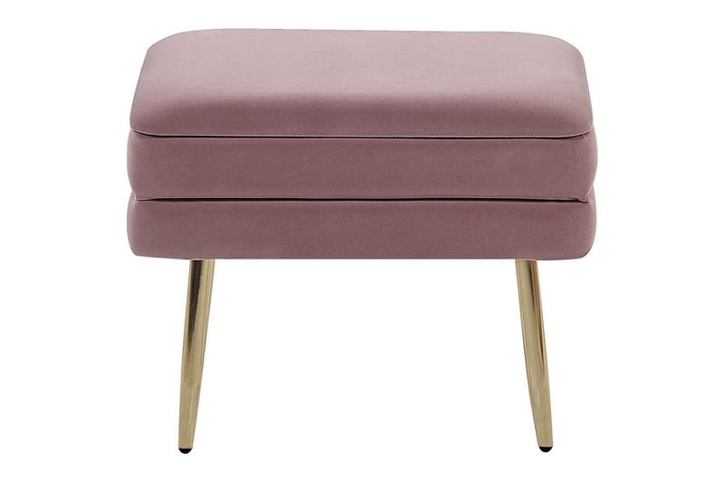 Förvaringsbänk Odessa Rosa/guld - Rosa/guld - Möbler - Sovrum - Förvaring sovrum - Sängkista