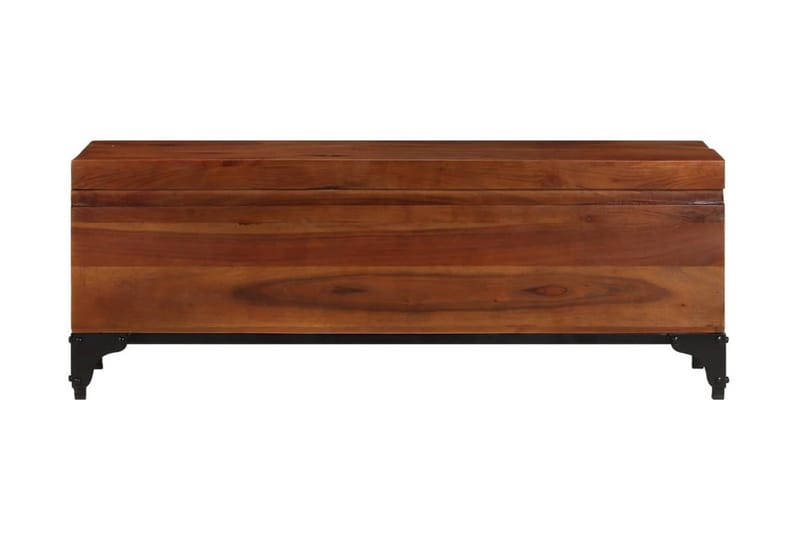 Förvaringskista 110x35x41 cm massivt akaciaträ - Brun - Möbler - Sovrum - Förvaring sovrum - Sängkista