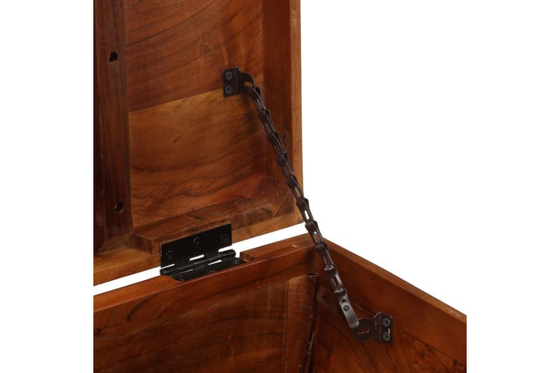 Förvaringskista 110x35x41 cm massivt akaciaträ - Brun - Möbler - Sovrum - Förvaring sovrum - Sängkista