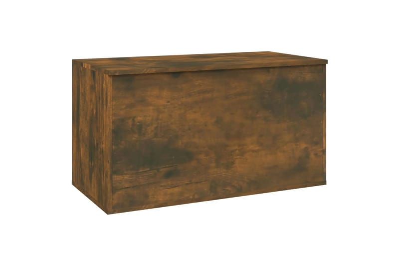 Förvaringskista rökfärgad ek 84x42x46 cm konstruerat trä - Rökfärgad ek - Möbler - Sovrum - Förvaring sovrum - Sängkista