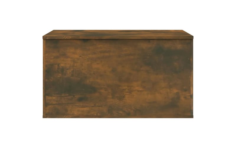 Förvaringskista rökfärgad ek 84x42x46 cm konstruerat trä - Rökfärgad ek - Möbler - Sovrum - Förvaring sovrum - Sängkista