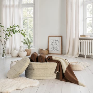 Ivoara Pall 81 cm Oval - brunbeige - Möbler - Sovrum - Förvaring sovrum - Sängkista