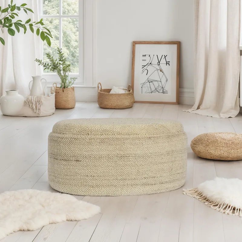 Ivoara Pall 81 cm Oval - brunbeige - Möbler - Sovrum - Förvaring sovrum - Sängkista