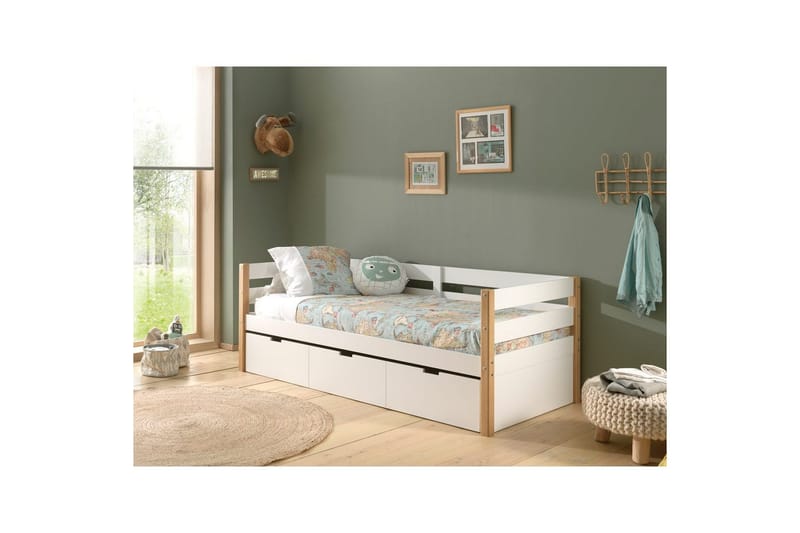 Kojäng med en låda Margarit - Möbler - Sovrum - Förvaring sovrum - Sänglåda