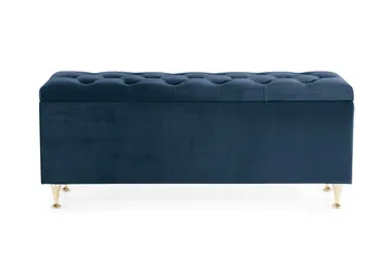 Royal Velvet Sängkista - Mörkblå - Möbler - Sovrum - Förvaring sovrum - Sängkista