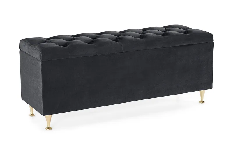 Royal Velvet Sängkista, Svart