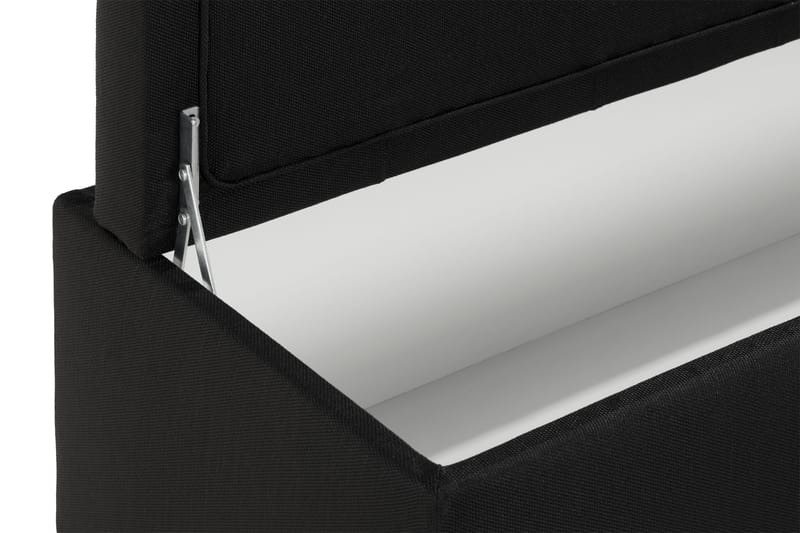 Ella Sängkista 140 cm Djuphäftad - Svart - Möbler - Sovrum - Förvaring sovrum - Sängkista