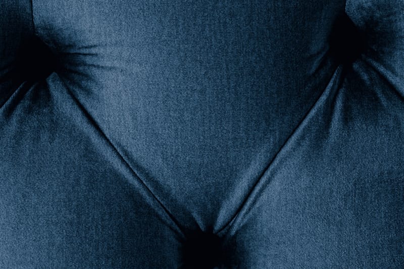 Ella Sängkista 140cm Djuphäftad - Blå/Sammet - Möbler - Sovrum - Förvaring sovrum - Sängkista