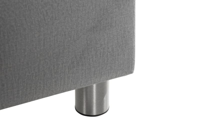 Ella Sängkista 140cm Djuphäftad - Grå/Sammet - Möbler - Sovrum - Förvaring sovrum - Sängkista