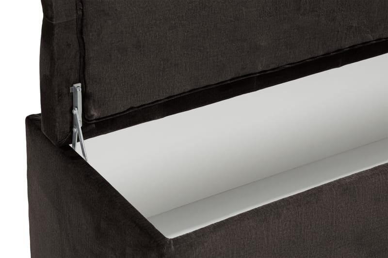 Ella Sängkista 140cm Djuphäftad - Svart - Möbler - Sovrum - Förvaring sovrum - Sängkista