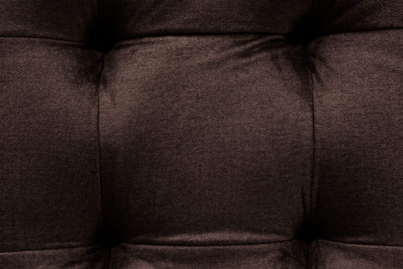 Ella Sängkista 140cm Rutig - Brun/Sammet - Möbler - Sovrum - Förvaring sovrum - Sängkista