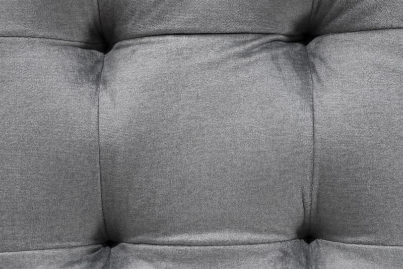 Ella Sängkista 140cm Rutig - Grå/Sammet - Möbler - Sovrum - Förvaring sovrum - Sängkista