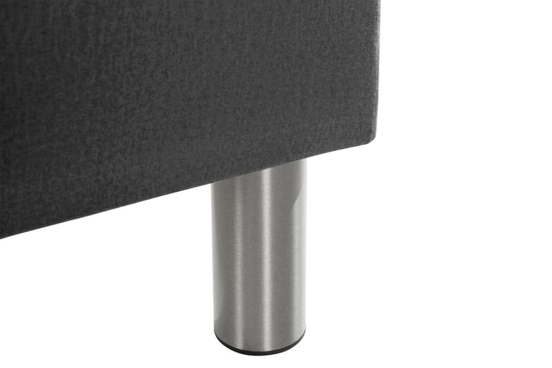 Ella Sängkista 140cm Rutig - Mörkgrå - Möbler - Sovrum - Förvaring sovrum - Sängkista