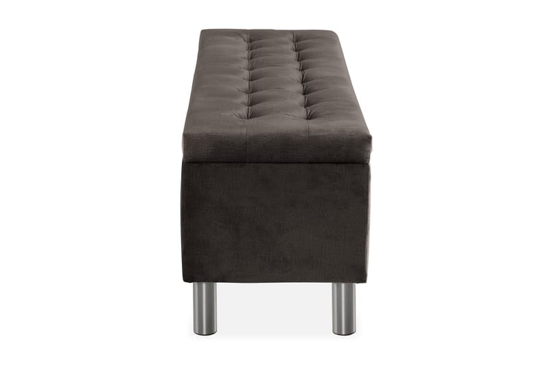 Ella Sängkista 140cm Rutig - Svart - Möbler - Sovrum - Förvaring sovrum - Sängkista