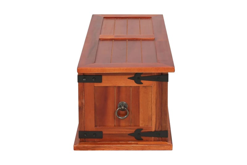 Förvaringskista 60x25x22 cm massivt akaciaträ - Brun - Möbler - Sovrum - Förvaring sovrum - Sängkista