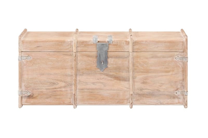 Förvaringskista 90x40x40 cm massivt akaciaträ - Brun - Möbler - Sovrum - Förvaring sovrum - Sängkista