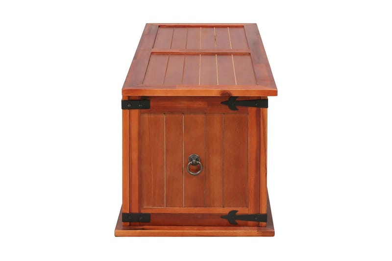 Förvaringskista 90x45x40 cm massivt akaciaträ - Brun - Möbler - Sovrum - Förvaring sovrum - Sängkista