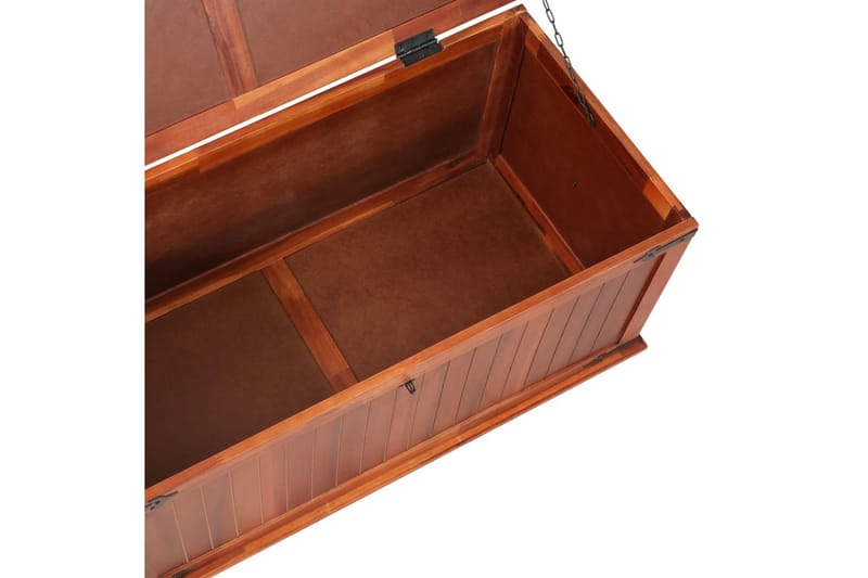 Förvaringskista 90x45x40 cm massivt akaciaträ - Brun - Möbler - Sovrum - Förvaring sovrum - Sängkista