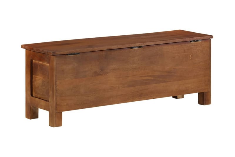 Förvaringslåda 110x30x40 cm massivt mangoträ - Brun - Möbler - Sovrum - Förvaring sovrum - Sängkista
