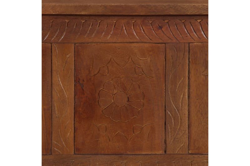 Förvaringslåda 110x30x40 cm massivt mangoträ - Brun - Möbler - Sovrum - Förvaring sovrum - Sängkista