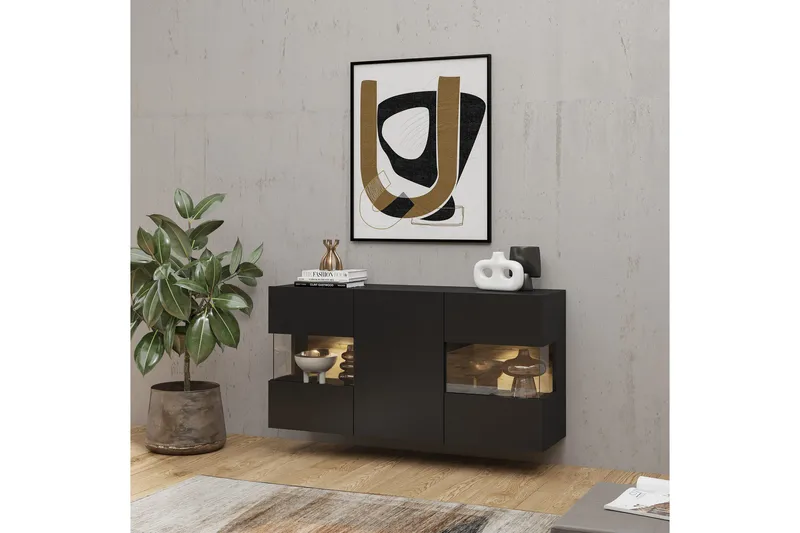 Jestine Förvaringskista 120 cm - Svart - Möbler - Sovrum - Förvaring sovrum - Sängkista