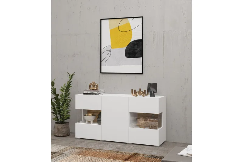 Jestine Förvaringskista 120 cm, Vit