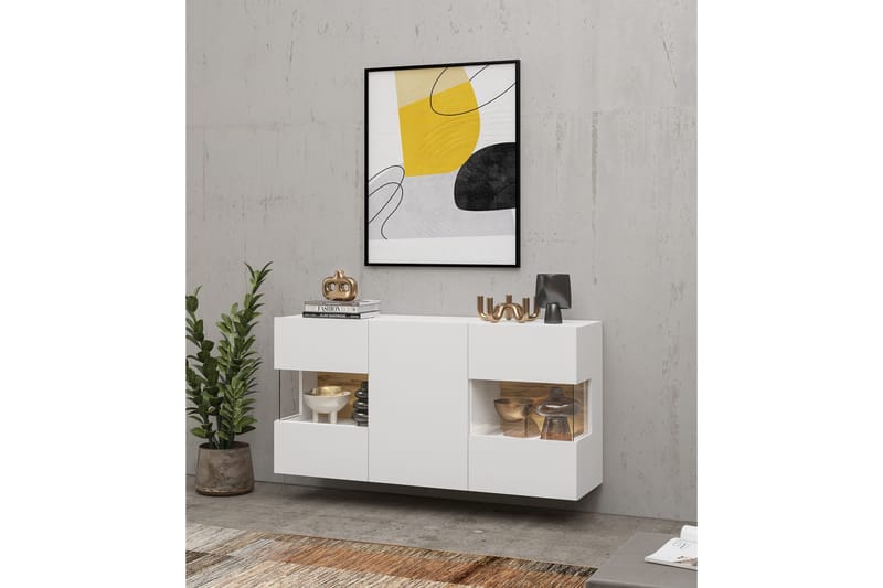 Jestine Förvaringskista 120 cm - Vit - Möbler - Sovrum - Förvaring sovrum - Sängkista