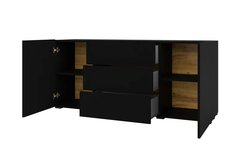 Jestine Förvaringskista 140 cm - Svart - Möbler - Sovrum - Förvaring sovrum - Sängkista