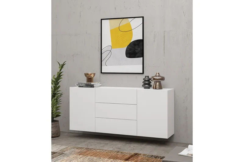 Jestine Förvaringskista 140 cm - Vit - Möbler - Sovrum - Förvaring sovrum - Sängkista