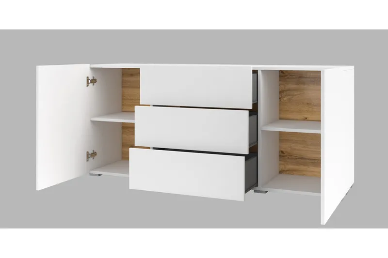 Jestine Förvaringskista 140 cm - Vit - Möbler - Sovrum - Förvaring sovrum - Sängkista