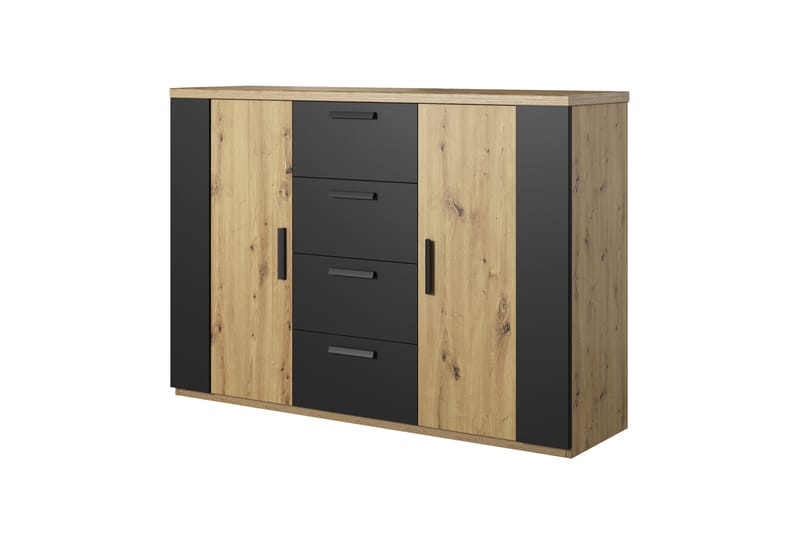 Joannie Förvaringskista 132 cm, Brun/Svart