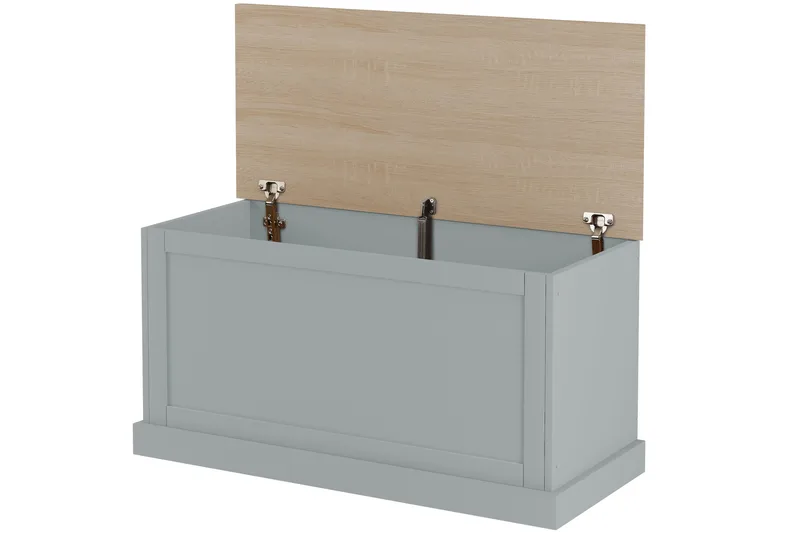 Jundapah Koffert - Grå/Brun - Möbler - Sovrum - Förvaring sovrum - Sängkista