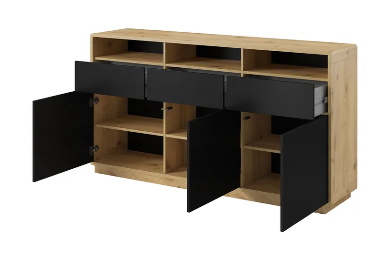 Louetta Förvaringskista 180 cm - Brun/Svart - Möbler - Sovrum - Förvaring sovrum - Sängkista