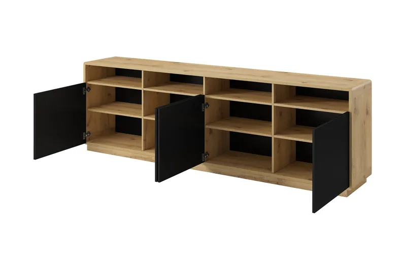 Louetta Förvaringskista 238 cm - Brun/Svart - Möbler - Sovrum - Förvaring sovrum - Sängkista