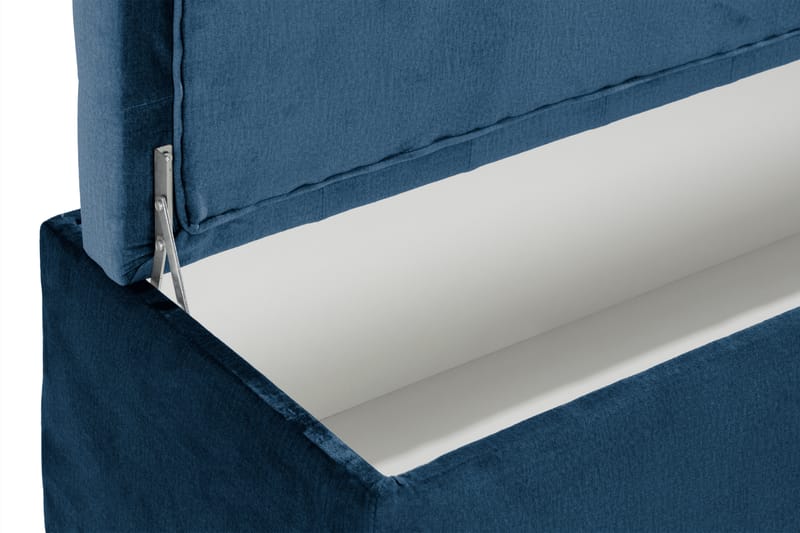 NOVELLA Sängkista 140 Square Blå - Möbler - Sovrum - Förvaring sovrum - Sängkista